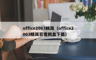 office2003精简（office2003精简百度网盘下载）