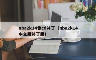 nba2k14免cd补丁（nba2k14中文版补丁版）